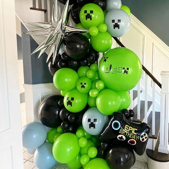 Voircoloria 130pcs Lime Green Balloons Different Sizes 18" 12" 10" 5" Light Green Balloons for Birthday Dinosaur Baby Shower St. Patrick's Day Summer Jungle Forest Safari Party Decorations
