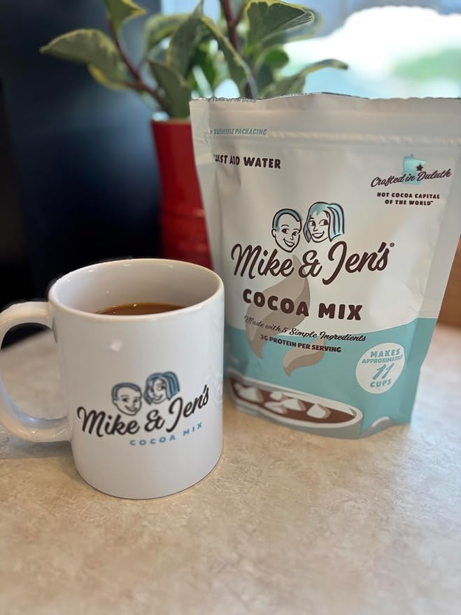 Mike & Jen’s Hot Cocoa Mix. 5 Simple Ingredients. 12 Ounce Package (11 Servings)