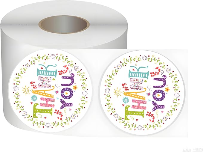 1000 Pcs 1.5Inch Thank You Stickers Self-Adhesive for Envelope Seals,Small Business Packaging,Bakery Gift Boxes,Dessert,Cookie Boxes
