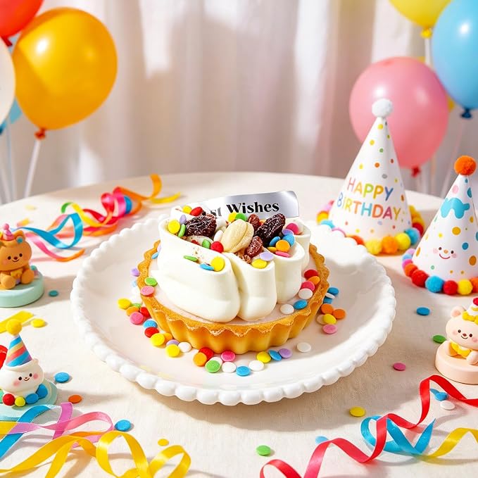 Rainbow Confetti Sprinkles for Cake Decorating, Edible Birthday Sprinkles for Ice Cream, Cookies, Cupcake and Cookies Topper