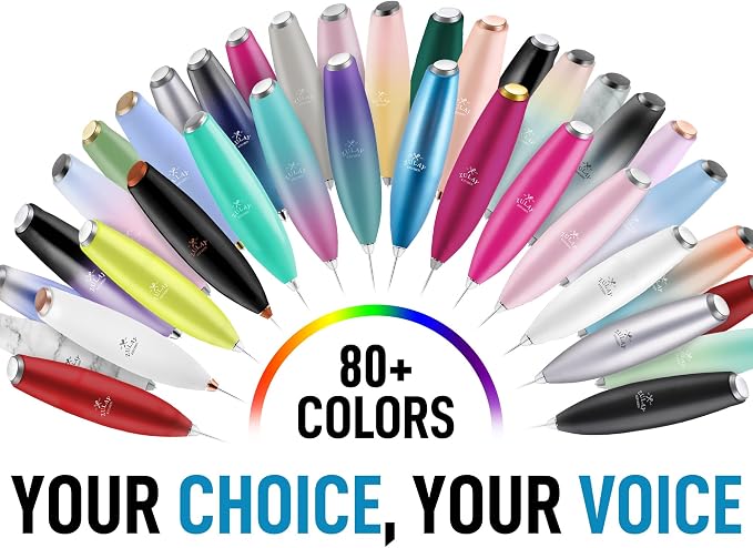 Zulay Kitchen Powerful Milk Frother Wand With Duracell Batteries - Ultra Fast Handheld Drink Mixer - Electric Whisk Foam Maker for Coffee, Lattes, Cappuccino & Matcha - Z1 Motor - Black & Red