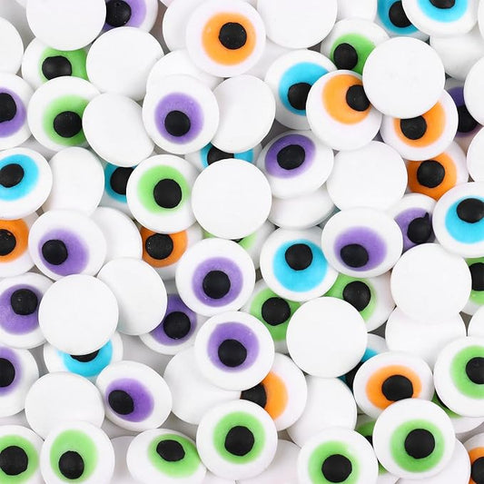 Candy Eyeballs Sprinkles for Cake Decorating Cupcake, Cookies, Ice Cream Topper Cake Sprinkles Baking, Perfect For halloween Party, Christmas, New Year’S Eve (Big Eyeball)