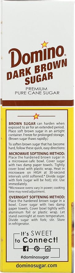 Domino Dark Brown Sugar, 1 lb