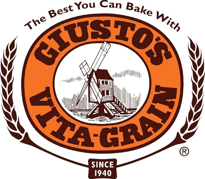 Giusto's Vita-Grain High Performer High Protein Unbleached Bread Flour, 25lb Bag