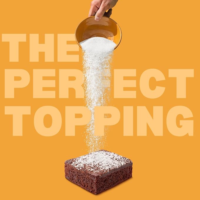 Sweetzo - Vanilla Powdered Sugar, For Baking, Donuts, Pancakes and More, Bulk Bags, 6 Ounces Each (Pack of 2)