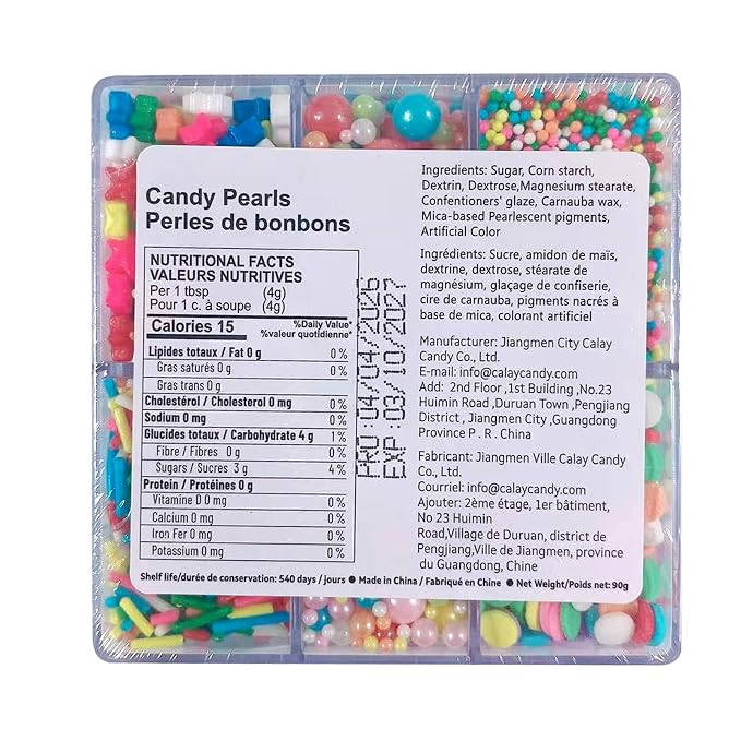 Sentovac Rainbow Sprinkles Pearl 2mm Nonpareils Jimmies Star and Confetti Mix for Cake Decorating Candy Cupcake Cake Topper Cookie Baking Decorations Supplies