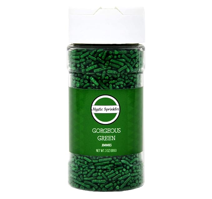 Mystic Sprinkles Solid Color Jimmy Sprinkles (Gorgeous Green)