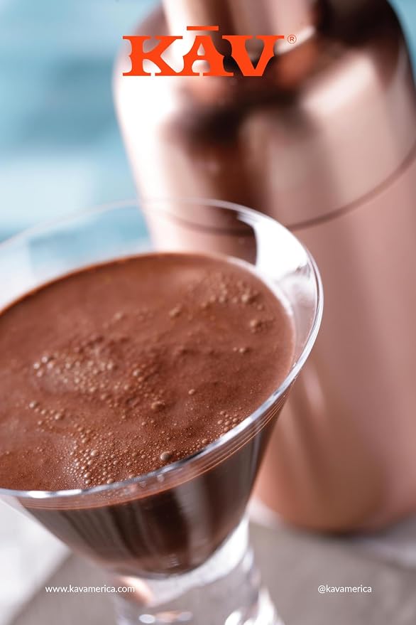 KAV DECADENT Luxurious Beverage Mix - Rich Sipping Chocolate - Indulgent Hot Cocoa for Cozy Moments, Culinary Creations & Gourmet Desserts - (10oz)