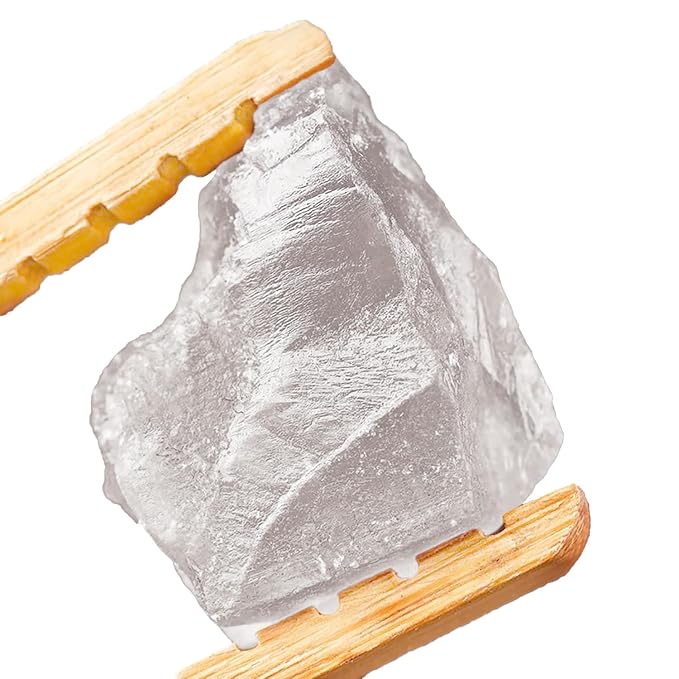 KachiKachi Rock Sugar - 9.8oz | 280g, Made of Cane Sugar, Small Grains | White & Yellow | Old-fashioned | Polycrystalline, for Coffee Tea Baking Stews pho, 冰糖 (White Rock Sugar)
