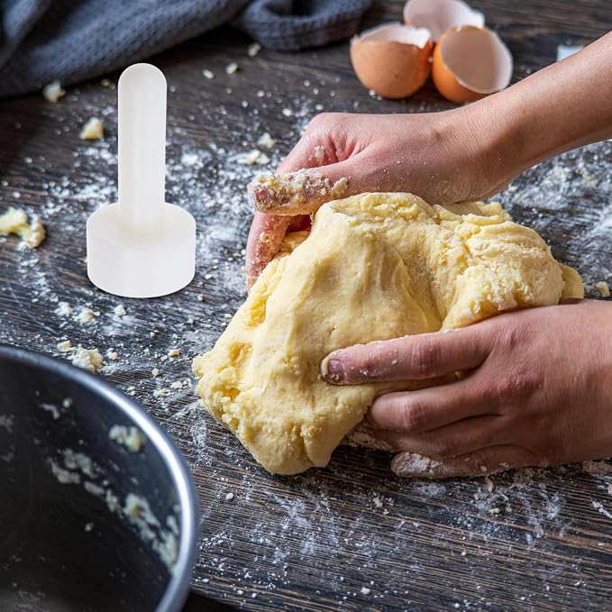 VOSAREA Silicone Waffle Cone Maker and Tart Press Rod for Diy Pastry Baking 4.76X2.44X2.44In Baking Tool for Crispy Egg Roll and Tart Shells