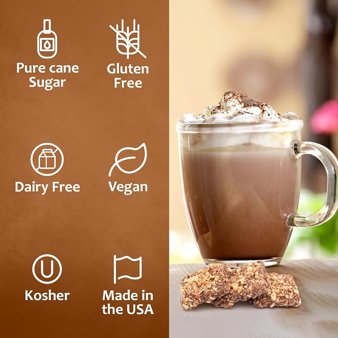 Syruvia Coffee Syrup, English Toffee Flavored Syrup for Drinks, Lattes, and Desserts – 25.4 fl oz - with Pump
