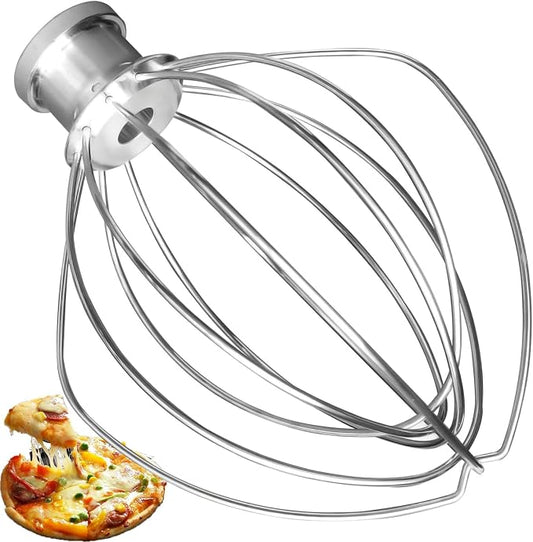 K45WW Stainless Steel Wire Whip for KitchenAid,Attachment for Kitchen aid 4.5 and 5-Quart Tilt-Head Stand Mixer