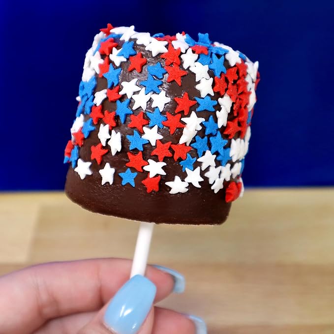 Mystic Sprinkles Fourth of July Sprinkles Mixes (United Stars Confetti Mix 2.6oz)