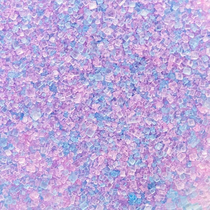 Sweets Indeed Dye Free Pastel Sugar Mix, Dye Free, Edible Sugar Mix, Perfect for Cake Decorations, Baking, Ice Cream, Cookies, Cupcake Topper 3.35 ounces (Dye Free Pastel Sugar)