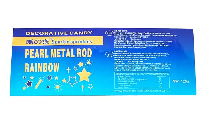 Pearl Sugar Chrismtas Sprinkles Candy 120g/4.2oz Mixing Size Baking Cake Decorations Cupcake Toppers Jimmies Cookie Decorating Celebrations Wedding Shower Party Xmas Supplies (Pink)