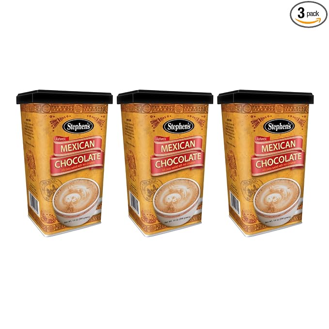 Stephen's Gourmet Hot Cocoa, Mexican Chocolate, 14 OZ (Pack of 3)