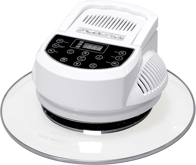 SPT SO-2005: Digital Convection Oven with Extender Ring and 6 Pre-programmed Settings, white