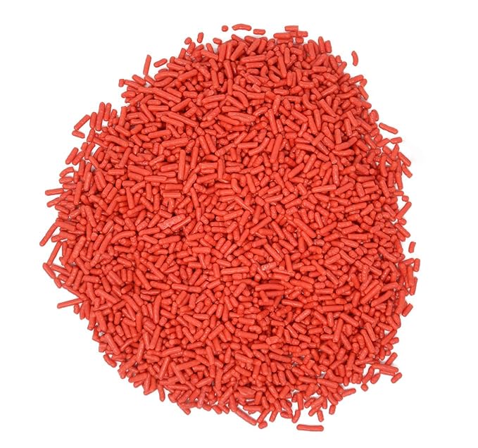 Mystic Sprinkles Solid Color Jimmy Sprinkles (Candy Apple Red)