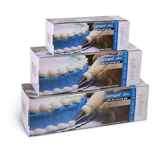 DayMark Safety Systems-IT112792 12" PipingPal Plus Disposable Pastry Bag with Dispenser (100 Bags)