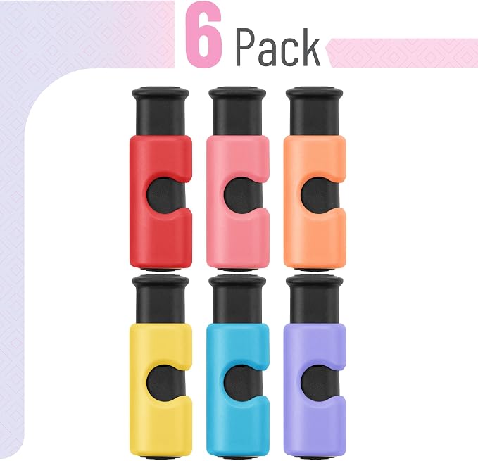 Mr. Pen- Squeeze and Lock Bread Bag Clips, 2.4 Inch, 8 Pack | Multicolor Squeeze Lock Clips, Reusable Bag Closures for Bread, Snacks, Coffee, Food Storage, Fits Thick and Thin Bags