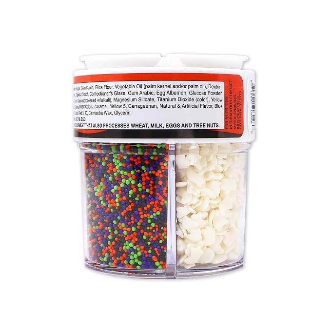 Mystic Sprinkles 4 Cell Sprinkle Assortments (Eye of Newt, Petite)
