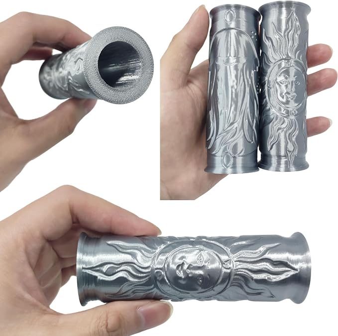 Pottery Clay Sun Texture Roller,Polymer Molding Art Hand Rollers Tools,Embossing Pattern Rolling Pins for DIY Crafts Making,Length about 4.1 Inches,Sun,1 Piece