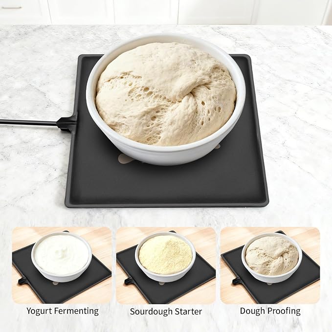 Bread Proofer Heating Pad with Warming Box, Winter Sourdough Dough Proofing Box, for Bread Making,Sourdough Warmer