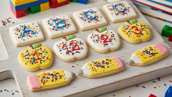 NCS Red, Yellow & Dark Blue Jimmies Edible Sprinkles – Cupcake, Cake & Cookie Decorations, 7 oz