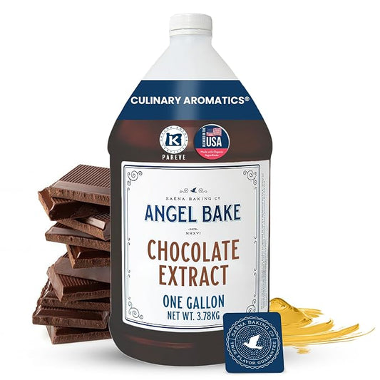 Angel Bake Pure Chocolate Extract, 1 Gallon