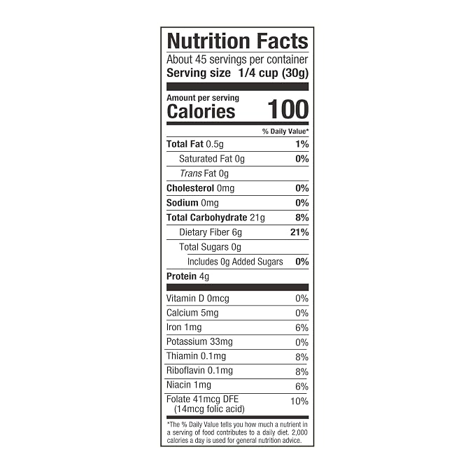 Bob’s Red Mill All Purpose High Fiber Flour - 3 lb Bag, 1-to-1 Baking Substitute, Excellent Source of Fiber, Non-GMO, Kosher