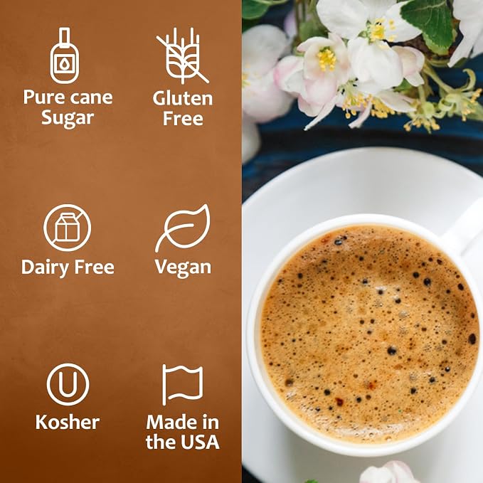 Syruvia Coffee Syrup, French Vanilla Flavored Syrup for Drinks, Lattes, and Desserts – 25.4 fl oz - with Pump
