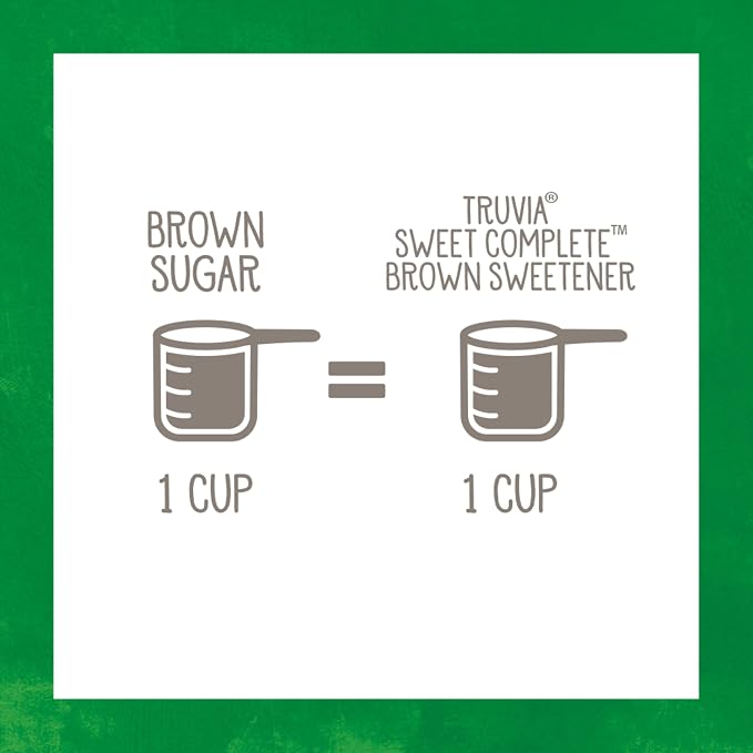 Truvia Sweet Complete Brown Calorie-Free Sweetener with the Stevia Leaf, 14 oz Bag (Pack of 1)