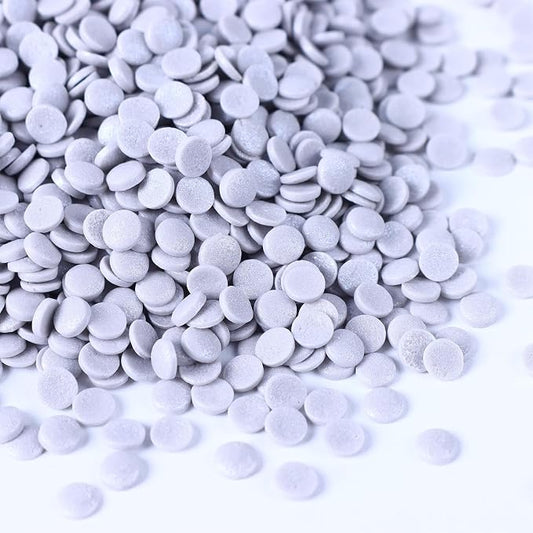 Silver sprinkles, Confetti Sprinkles, Silver Round sprinkle for Cake Decorating, Cupcakes, Cookies, Macarons, Ice Cream, Perfect for Birthdays, Graduations, Anniversaries, Parties(120g/4.23oz)