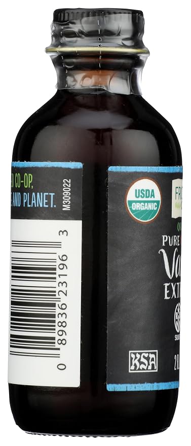 Frontier Organic Indonesian Vanilla Extract, 2 FZ