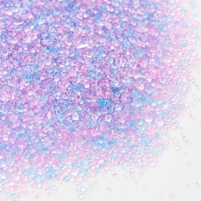 Sweets Indeed Dye Free Pastel Sugar Mix, Dye Free, Edible Sugar Mix, Perfect for Cake Decorations, Baking, Ice Cream, Cookies, Cupcake Topper 3.35 ounces (Dye Free Pastel Sugar)