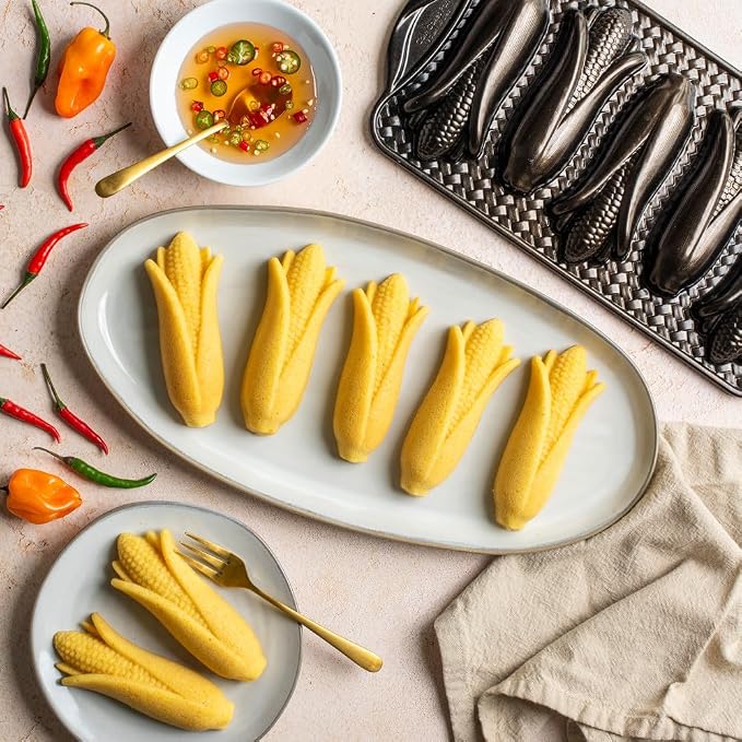 Nordic Ware Cornbread Corn Cakes Pan