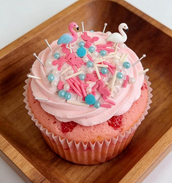 HeDeon&Rles Beautiful Creature Flamingo Sprinkles for Baking Caketopper Valentines St. Patrick's Day Easter Sprinkles Cake Decoration Birthday Wedding Caketopper
