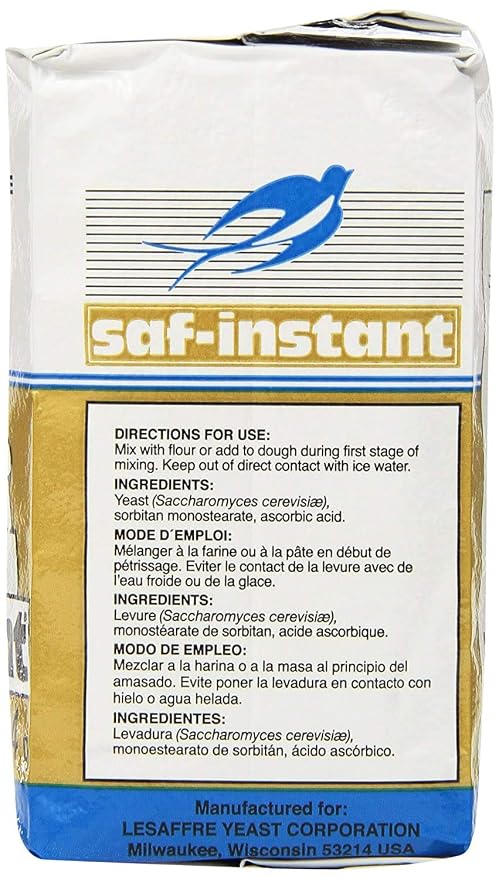SAF LeSaffre Instant Yeast, yTpoVo Gold, 4 Pound