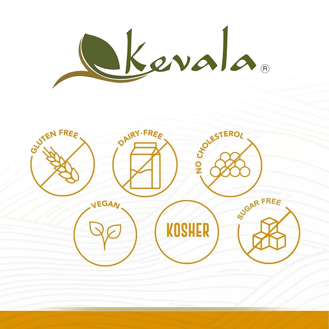 Kevala Nutritional Yeast - 1.5 lb, Unfortified Powder for Vegan Cooking | Product of USA, Premium Seasoning with a Cheesy Flavor, Dry Yeast With No Added Salt for Everyday Vegan Food Nutrition