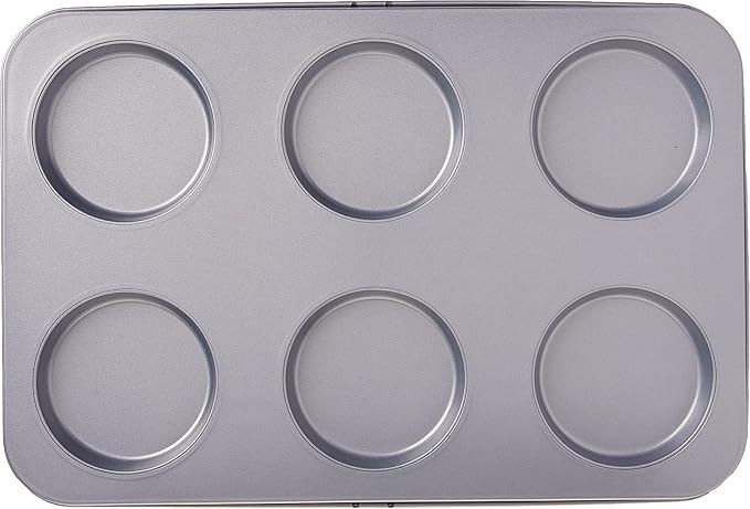 Cuisinart Chef's Classic Nonstick 6-Cup Muffin-Top Pan, Silver