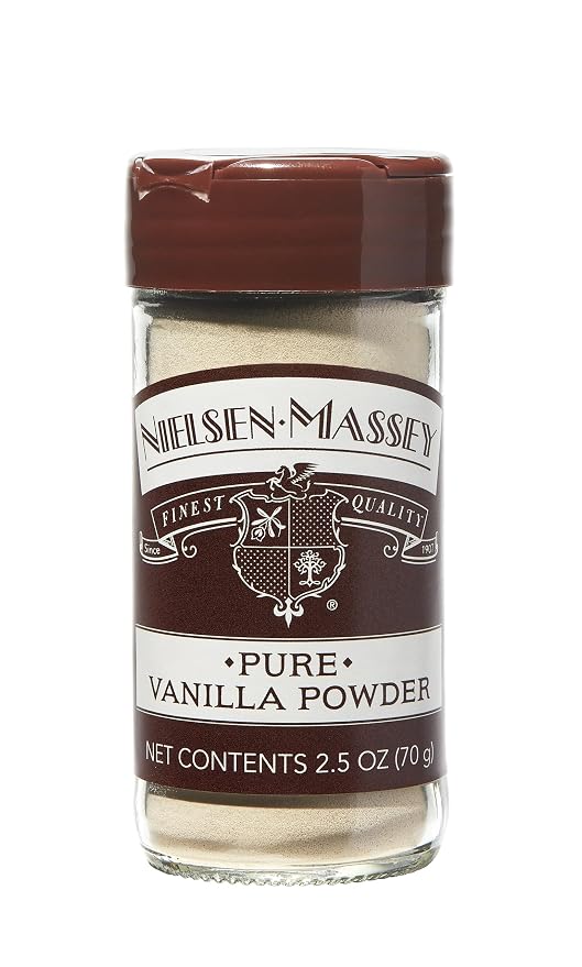 Nielsen-Massey Pure Vanilla Powder for Baking and Cooking, 2.5 Ounce Jar