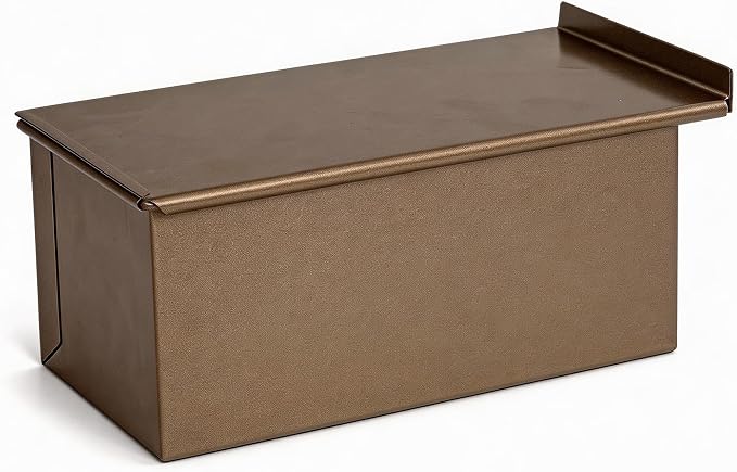 Pullman Loaf Pan with Lid for Baking Bread, Nonstick Carbon Steel Bread Loaf Pan with Cover for Sandwich Bread, Sourdough, Toast Bread and Homemade Loaf Baking