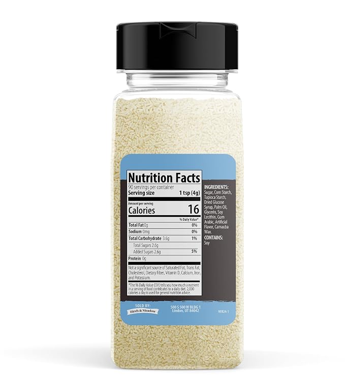 Birch & Meadow Ivory Sprinkles, 12.8 oz, Fun & Decorative Topping