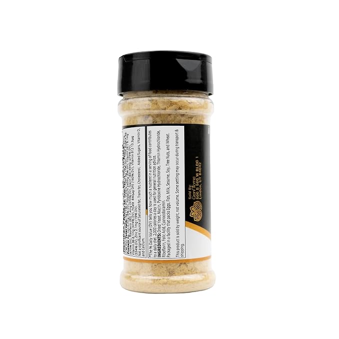 GranAroma Nutritional Yeast, Perfect for Popcorn, Pasta, Salads & Vegan Cheese (2.9 Ounce)