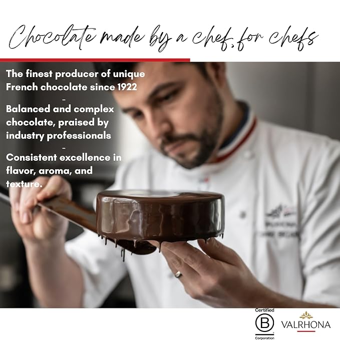 Valrhona Dutch Processed French Cocoa Powder. Chef’s Choice Cocoa Powder. Warm, Red Color, Pure, Dark, Intense Flavor. Poudre de Cacao. Great for Desserts and Hot Chocolate. Kosher. 250g (Pack of 1)