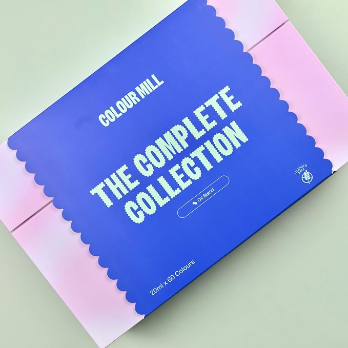Colour Mill Oil Blend Food Coloring, Complete Collection - 20 Milliliters Each of 60 Colors