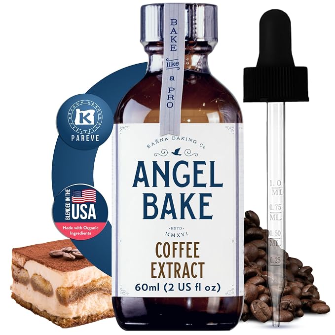 Angel Bake Pure Coffee Extract, Cold Brewed, 2 oz