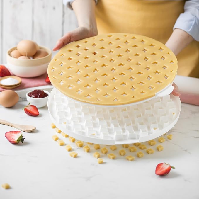 DECORA Arabesque Crust Cutter, White, 30 x 30 x 3 cm
