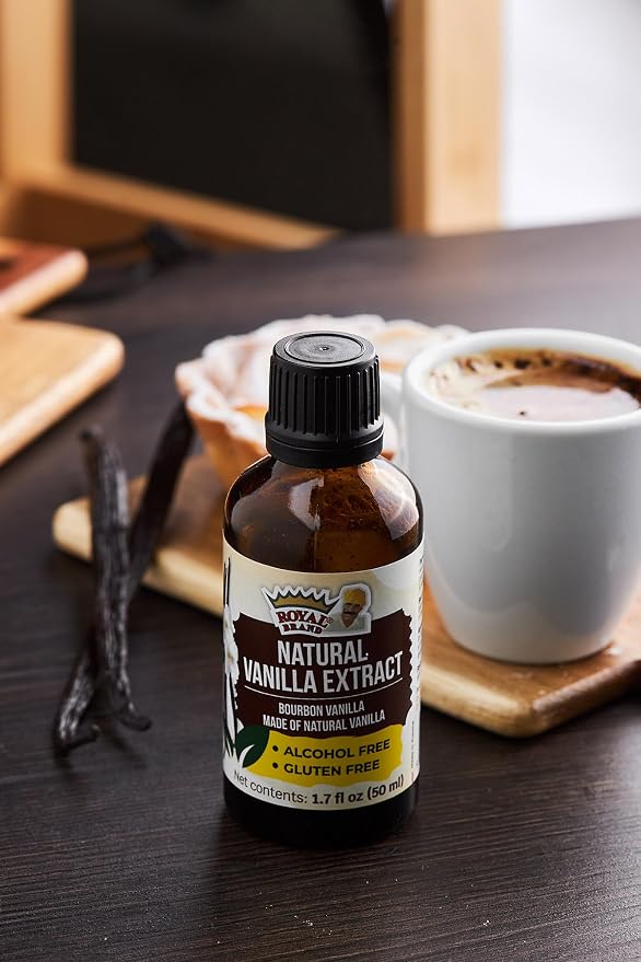 Pure Vanilla Extract Madagascar Bourbon Variety / Non Alcoholic Vanilla Extract, Sustainably and Ethically Sourced Vanilla / 1.7 Fl oz / 50 ml / Halal / Glas bottle