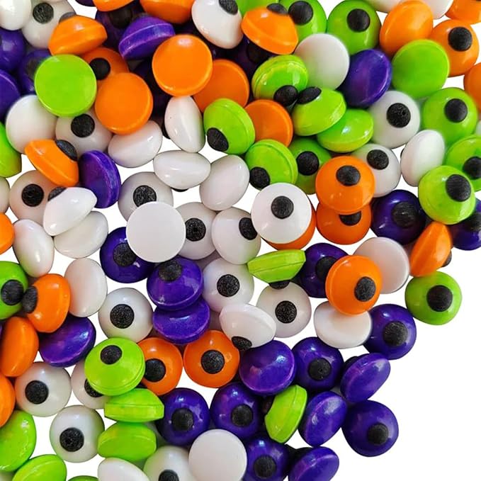 Candy Eyeballs Eyes Edible for Decorating Mix Color Dessert Sprinkles Cake Cupcakes Toppers Cookies Baking Halloween Christmas Easter Decoratings